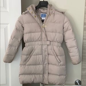 Jacadi girls winter coat size 8